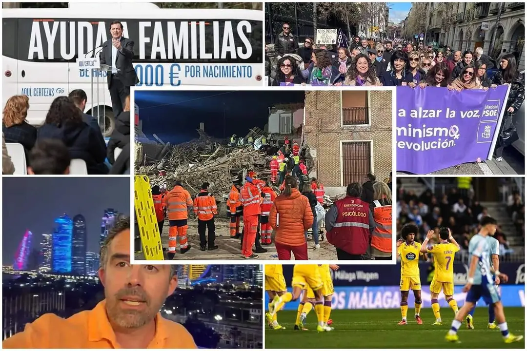 Repasa mosaico noticias destacadas domingo 8 de marzo Valladolid