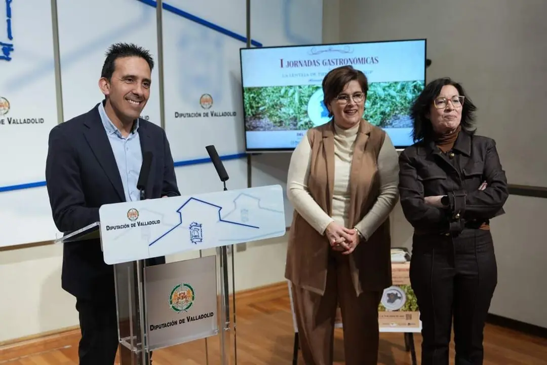 Presentacion I Jornadas Gastronomicas de la Lenteja IGP Tierra de Campos Diputacion Valladolid