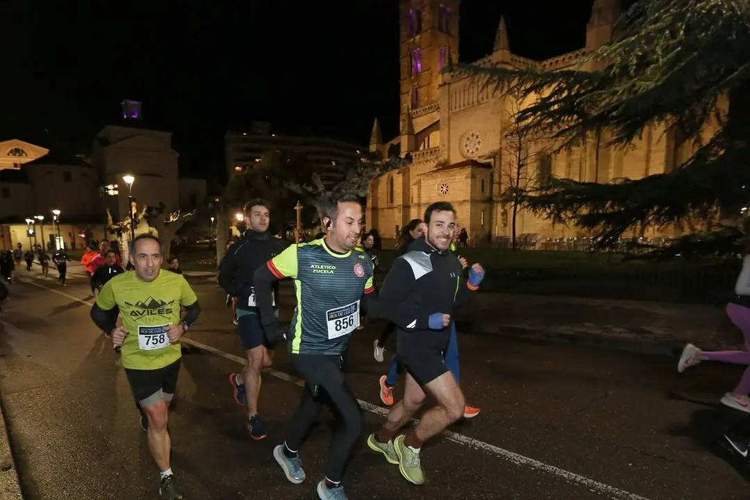 Carrera nocturna Rios de Luz La Antigua corredores participantes