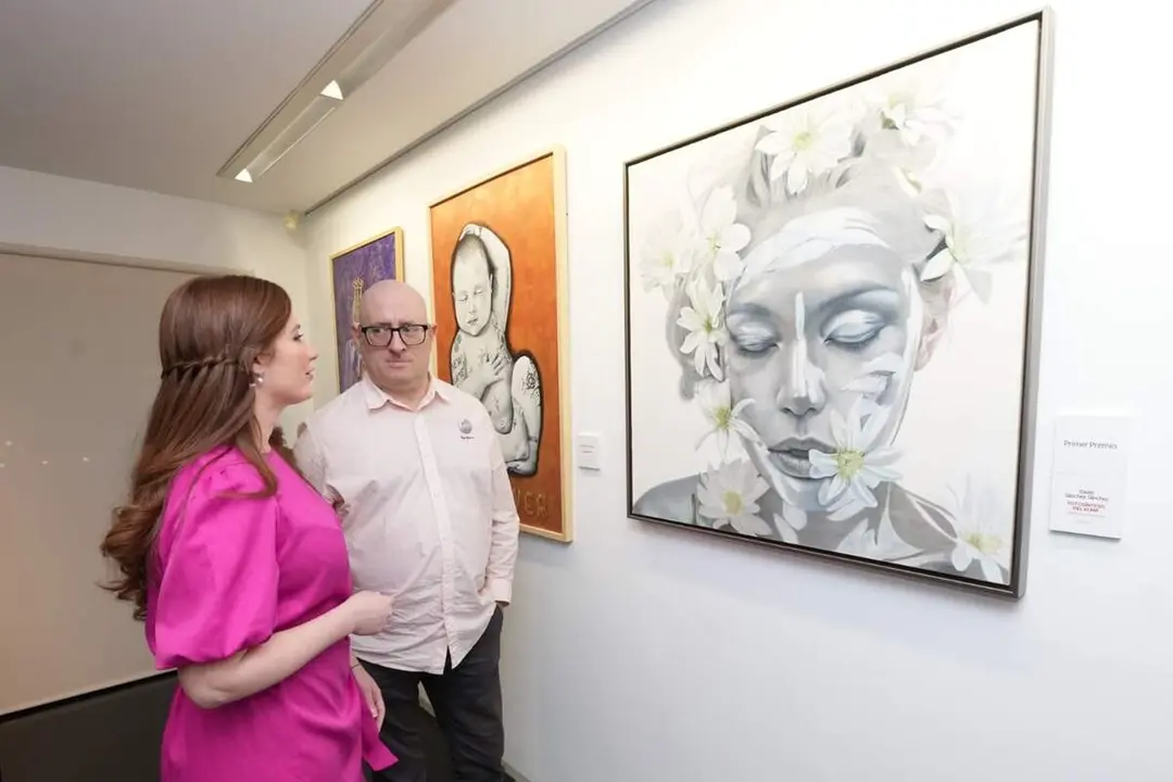 Fotosintesis del alma David Sanchez primer premio V Certamen Pintura Union Artistica Vallisoletana Diputacion