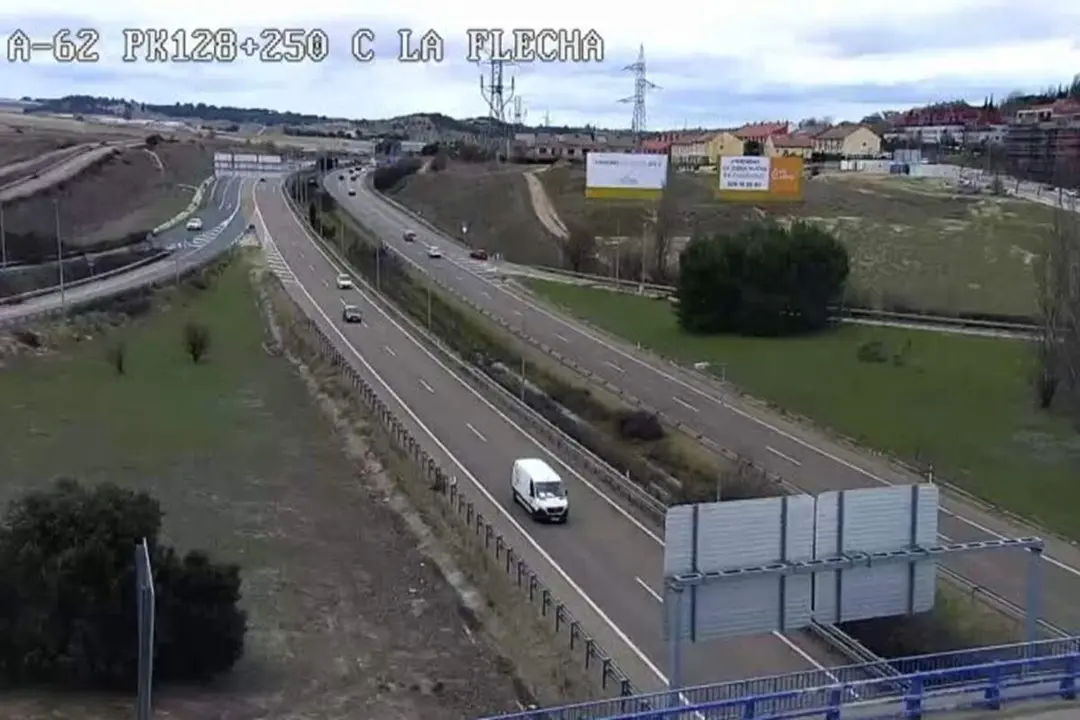 Accidente mortal motorista fallecido A-62 provincia Valladolid sucesos