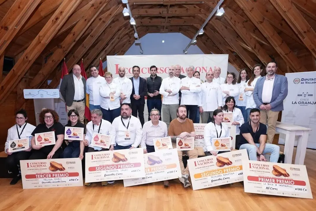 Ganadores I Concurso Nacional de Torrijas Alimentos de Valladolid Diputacion