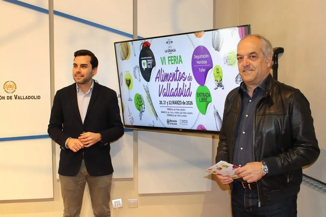 Presentacion VI Feria de Alimentos de Valladolid Diputacion