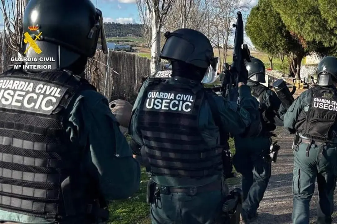 Operacion Guardia Civil Saturpa desarticulada banda criminal robos mercancias camiones