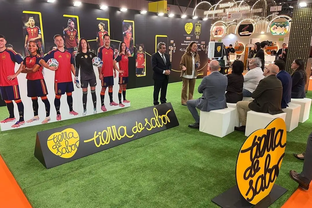Stand Tierra de Sabor Feria Alimentaria Barcelona 2026 anuncio Premios Cincho