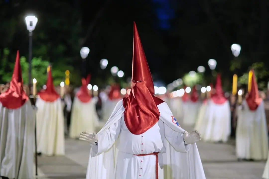 Procesion Santisimo Cristo de los Trabajos Siete Palabras Domingo de Resurreccion Valladolid