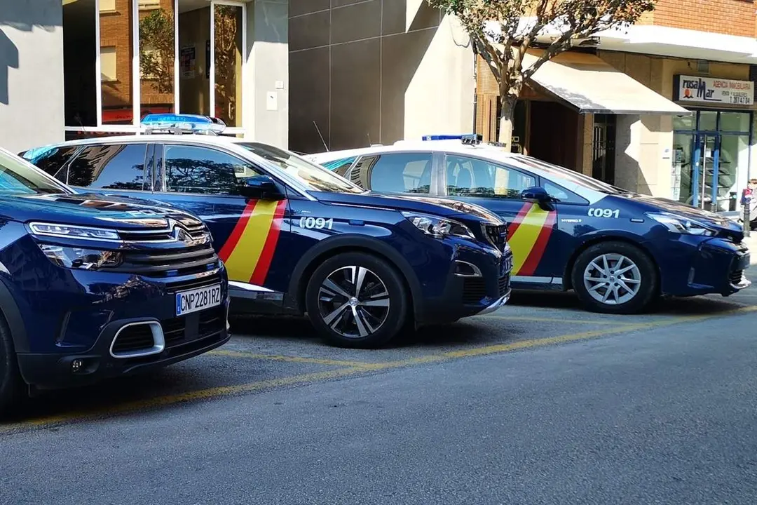 Policia Nacional coches patrulla sucesos intervencion ciudad Valladolid
