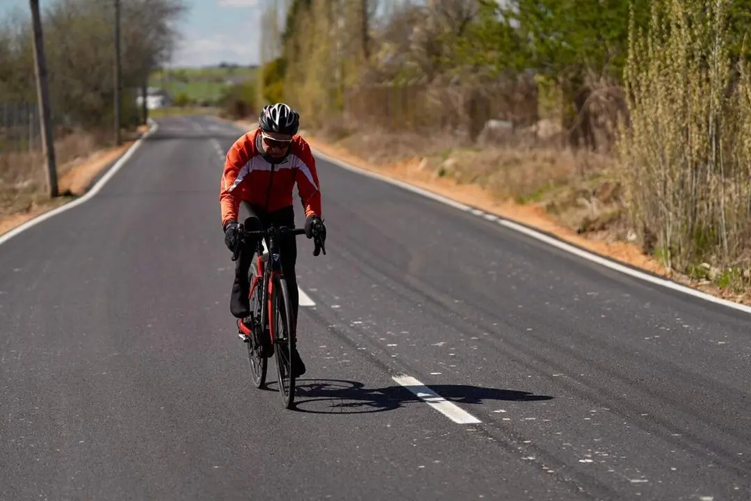 Acondicionamiento del camino Bajo de Laguna La Cisterniga ciclista provincia Valladolid