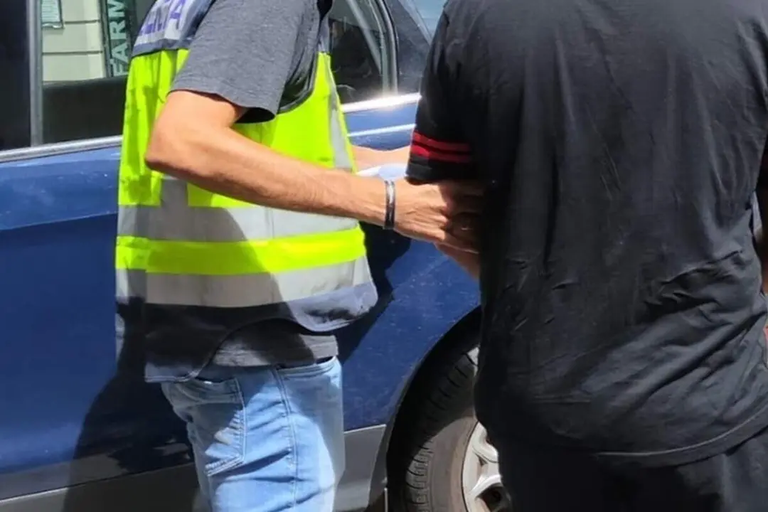 Detencion hombre sucesos Valladolid agente de la Policia Nacional