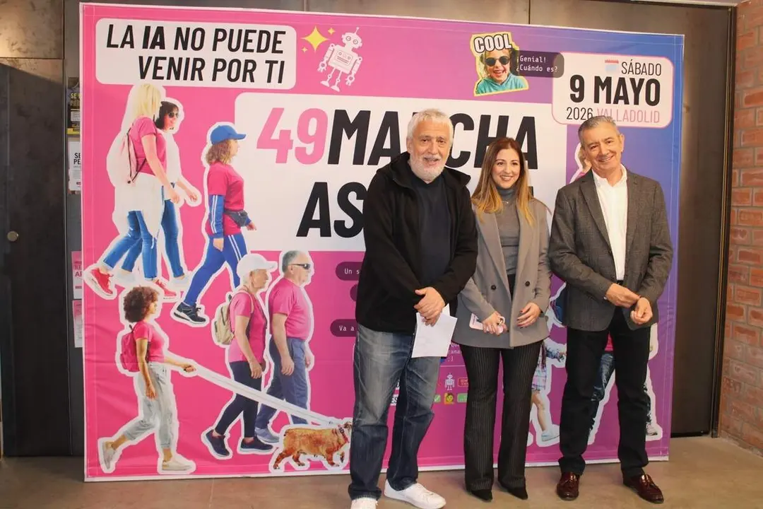 Presentacion de la 49 Marcha Asprona Valladolid 2026 Leo Harlem (1)