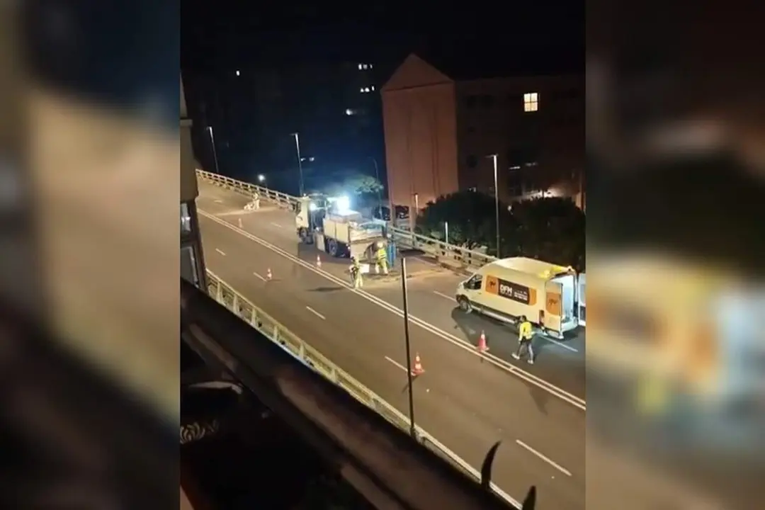 Quejas vecinos zona Arco de Ladrillo Valladolid obras viaducto reparacion juntas de dilatacion