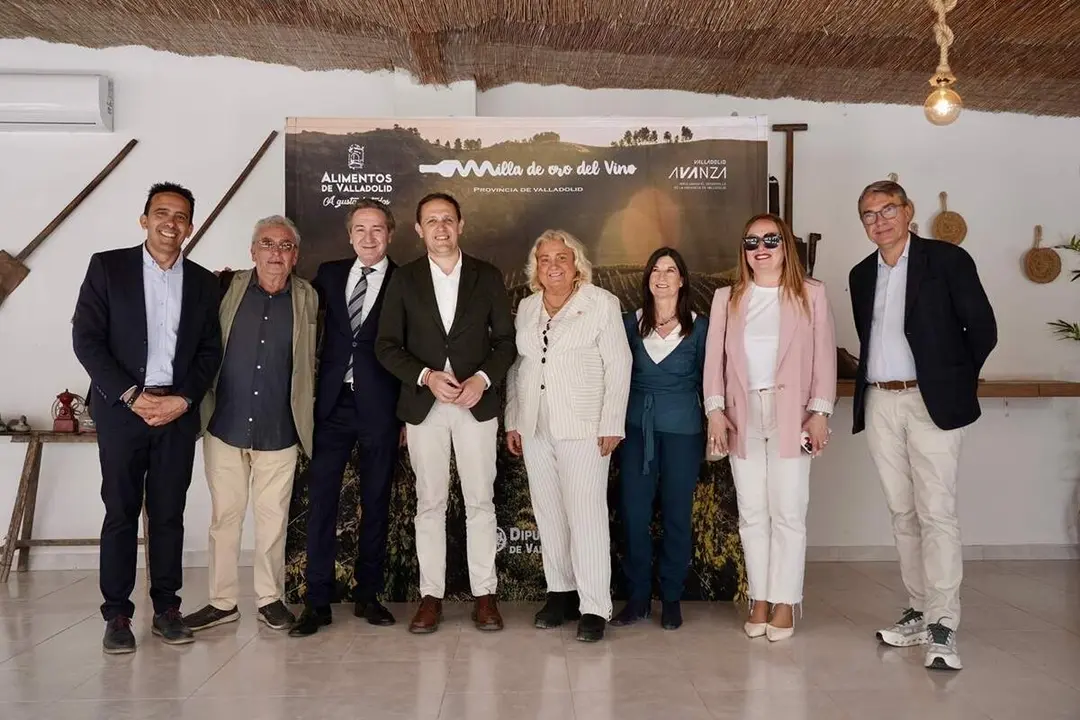 Acto de presentacion y promocion de La Milla de Oro del Vino Valencia Diputacion Valladolid