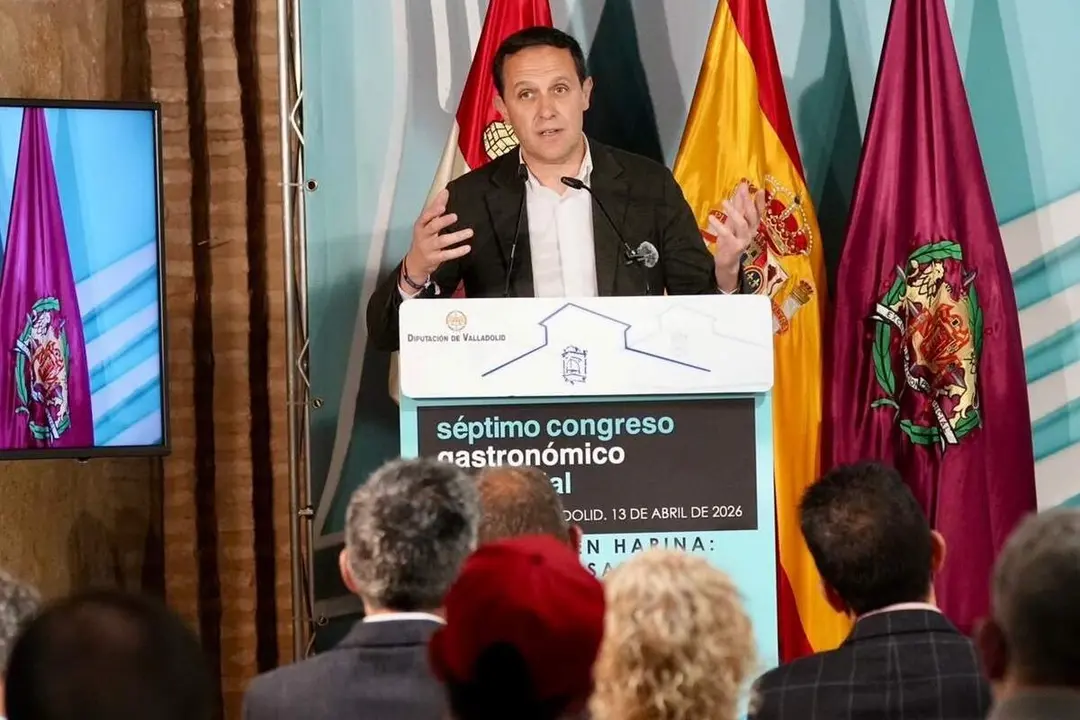 Intervencion Conrado Iscar Congreso Gastronomico Mayorga 2026 Diputacion Valladolid