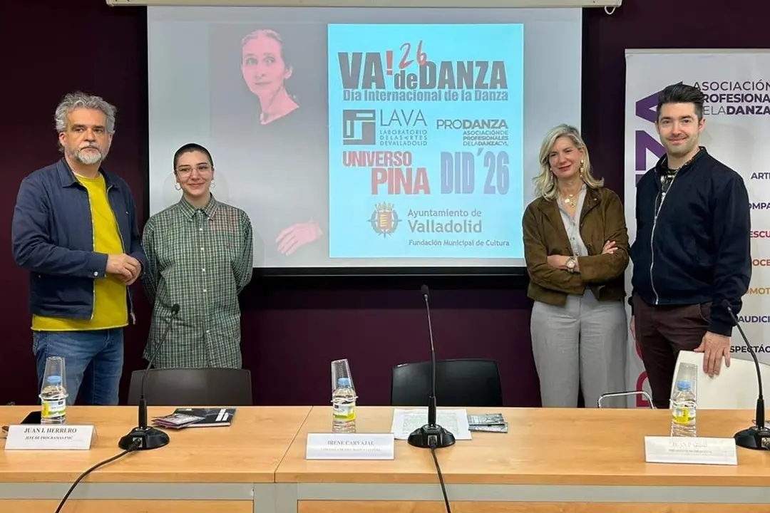 Presentacion programacion Dia Internacional de la Danza 2026 Ayuntamiento Valladolid