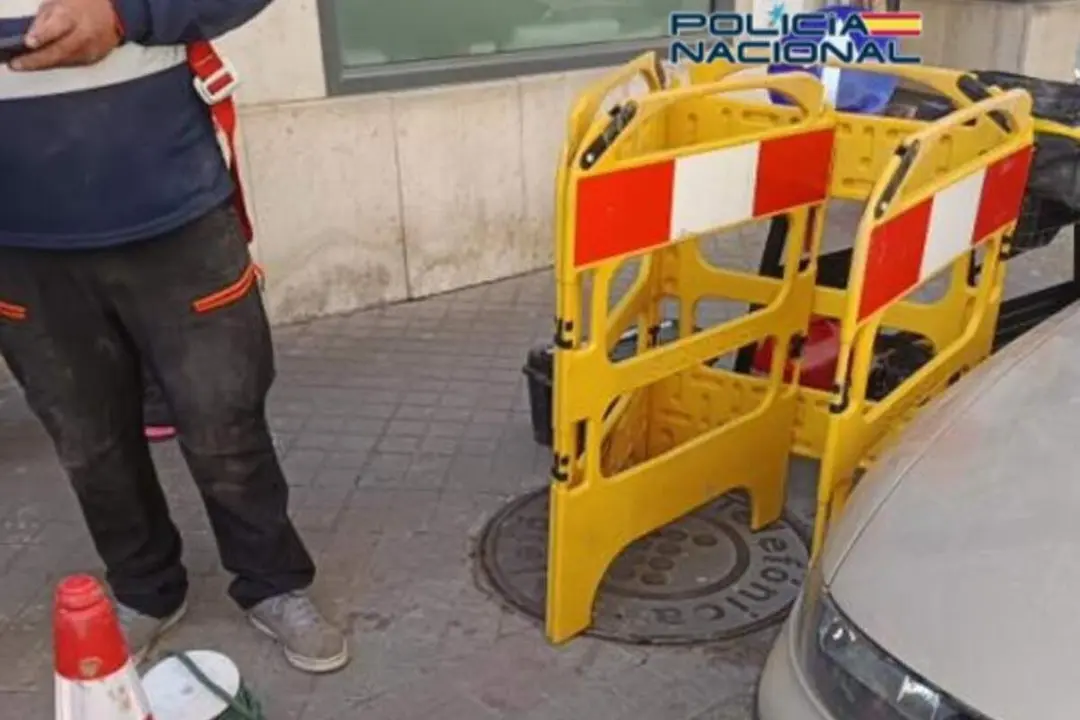 Intento robo cobre hombres disfrazados operarios centro Valladolid grupo itinerante especializado