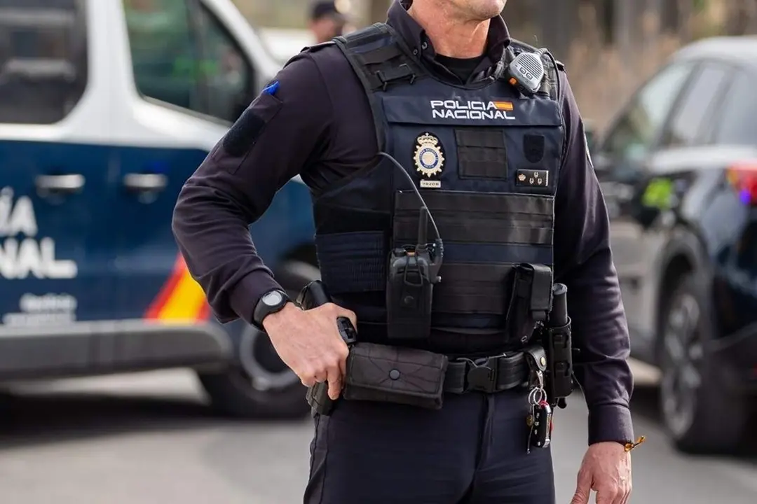 Policia Nacional de Valladolid agente y furgon detencion control sucesos