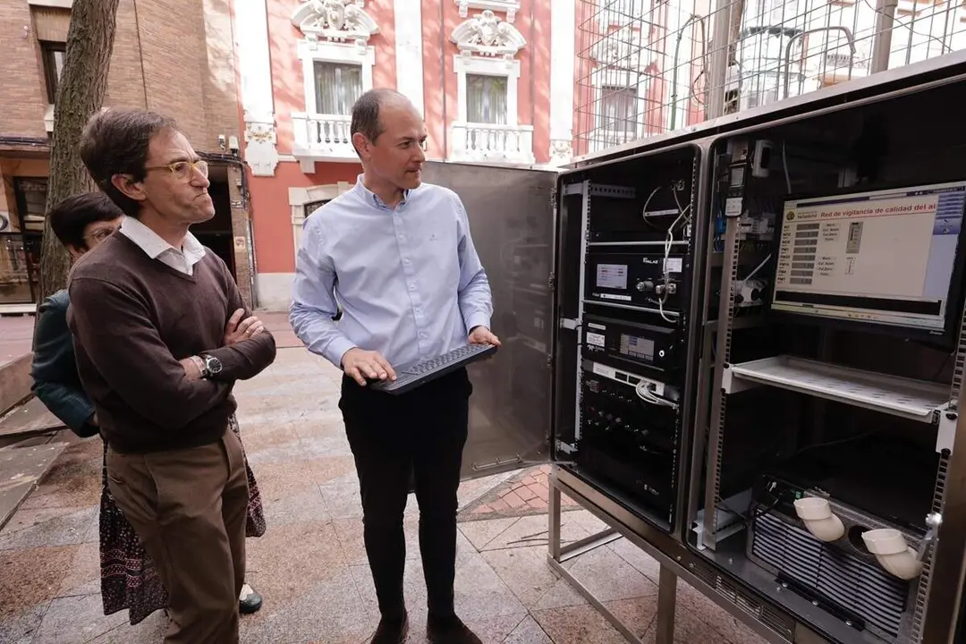 Nueva estacion portatil Red Control Contaminacion Atmosferica Ayuntamiento Valladolid