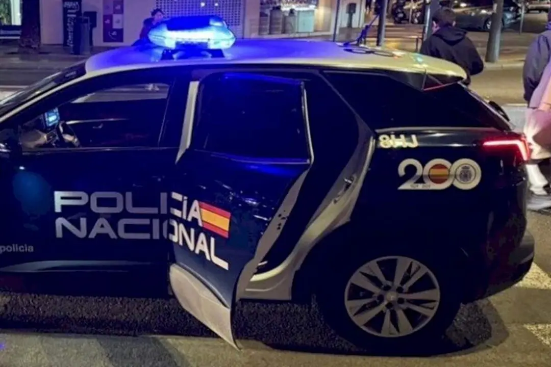 Coche Policia Nacional delitos sucesos intervencion noche Valladolid
