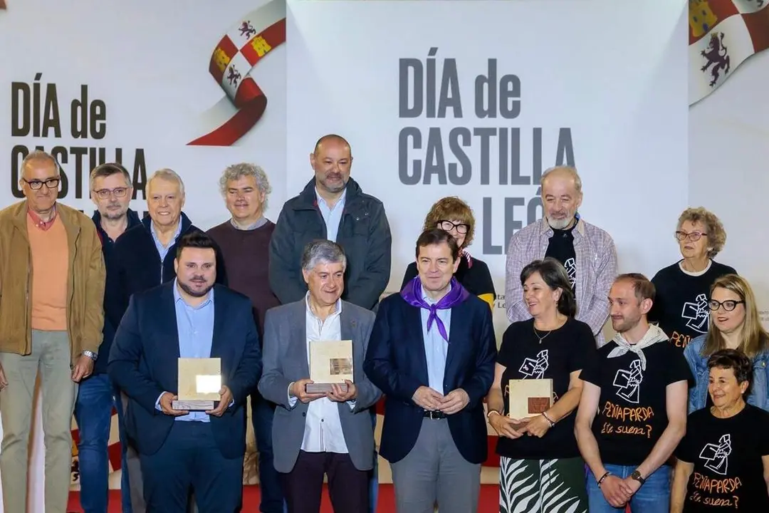 Entrega primeros Premios Musica Folk y Tradicional Dia Castilla y Leon Villalar jcyl
