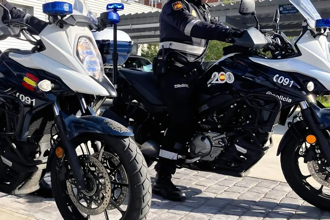 Policia Nacional Comisaria Valladolid motos y agentes sucesos