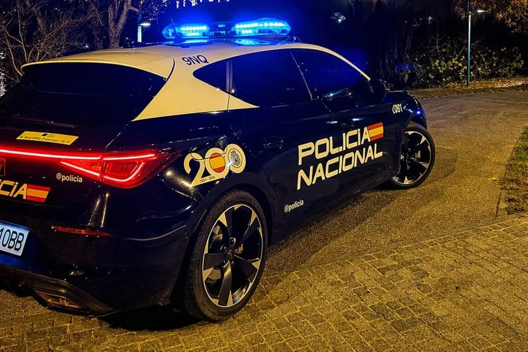 Parque Valladolid coche patrulla Policia Nacional intervencion noche sucesos