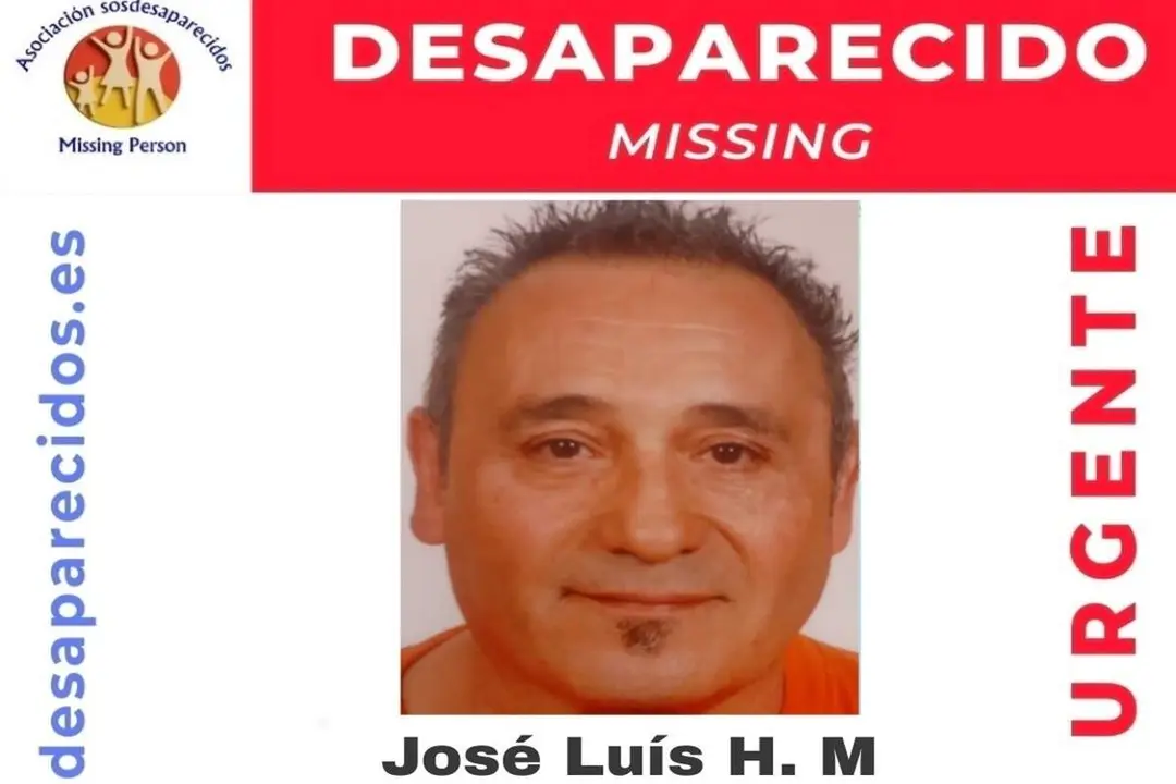 Alerta desaparecido Jose Luis Hernandez Mangas 61 anos Valladolid
