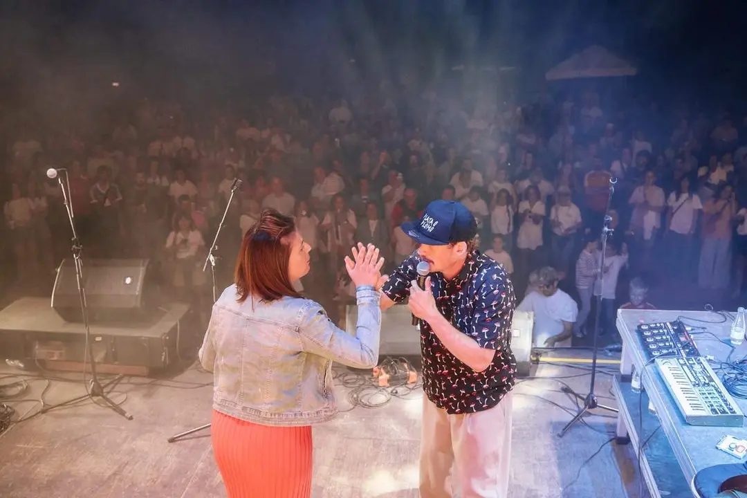 Actuacion de Grison en el Festival Florida del Duero Pollos 2025