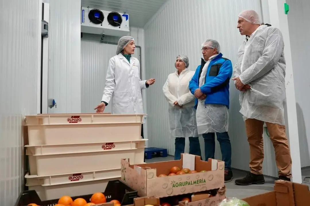 Visita instalaciones servicio de comida a domicilio pueblos Diputacion Valladolid