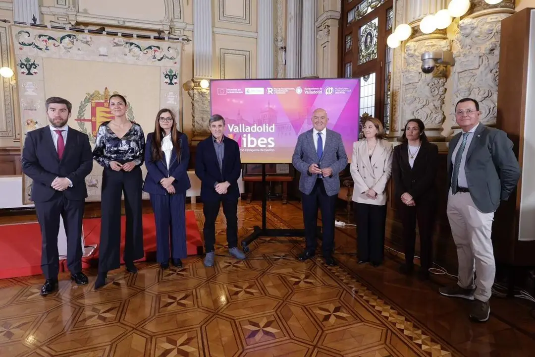 Presentacion Plataforma Vibes turismo inteligente y sostenible Ayuntamiento Valladolid
