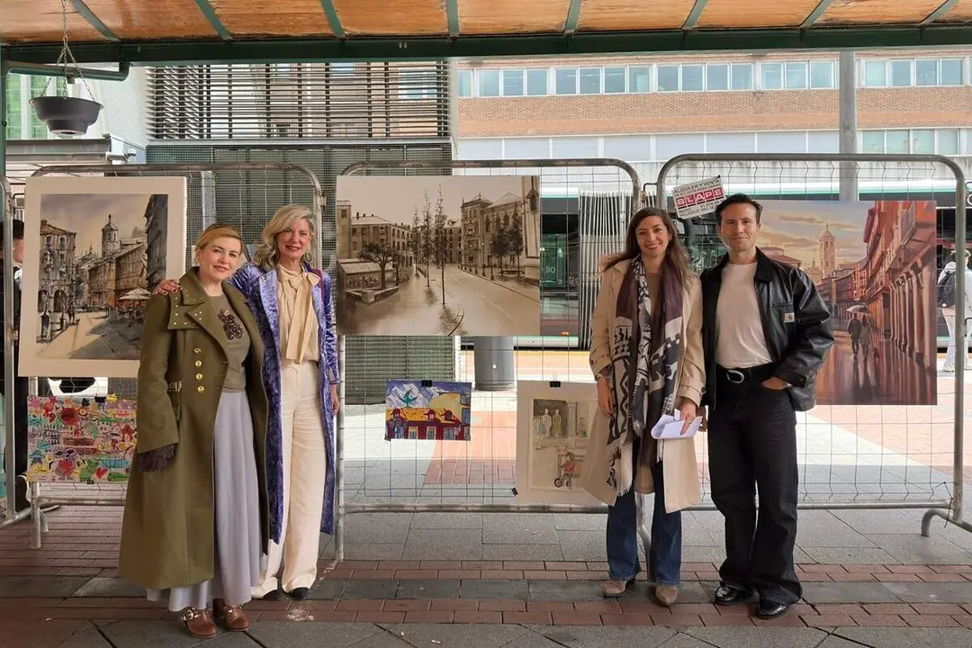 Obra ganadora del Premio de Pintura Rapida San Pedro Regalado Valladolid 2026