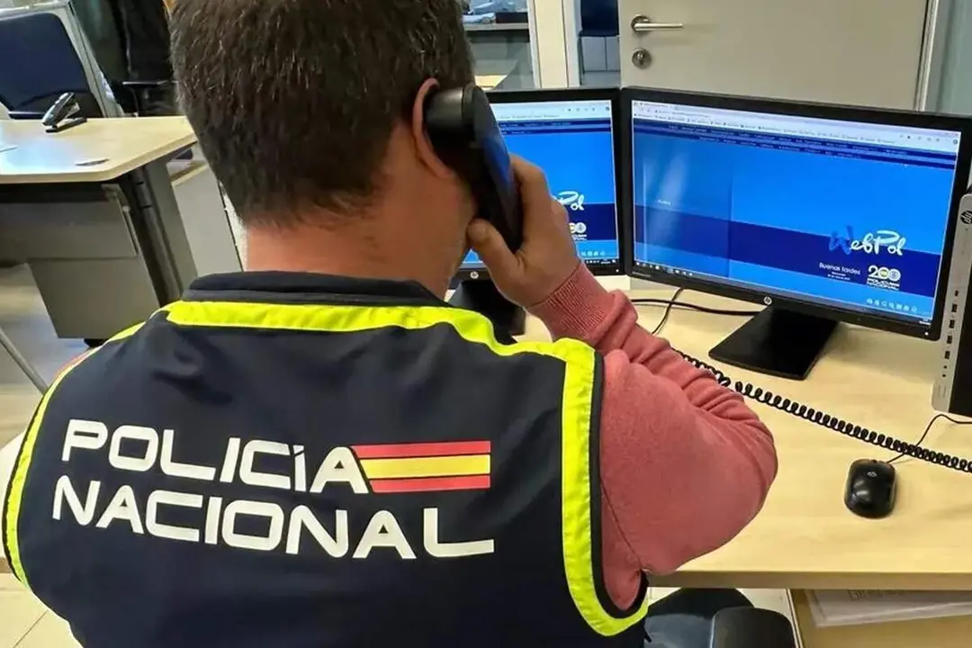 Policia Nacional agente ordenador investigacion estafas detenciones Valladolid