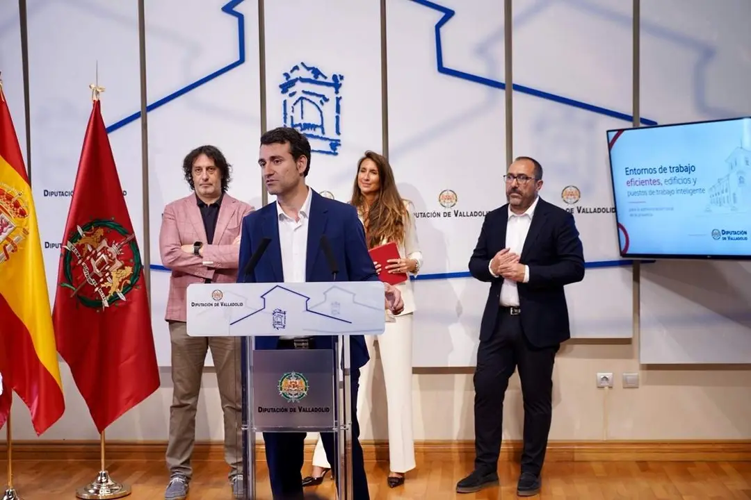 Presentacion nuevo proyecto transformacion digital gestion municipal provincia Diputacion Valladolid