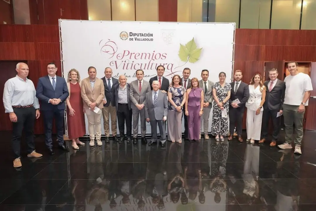 Entrega Premios de Viticultura de Valladolid El alma del vino segunda edicion Diputacion