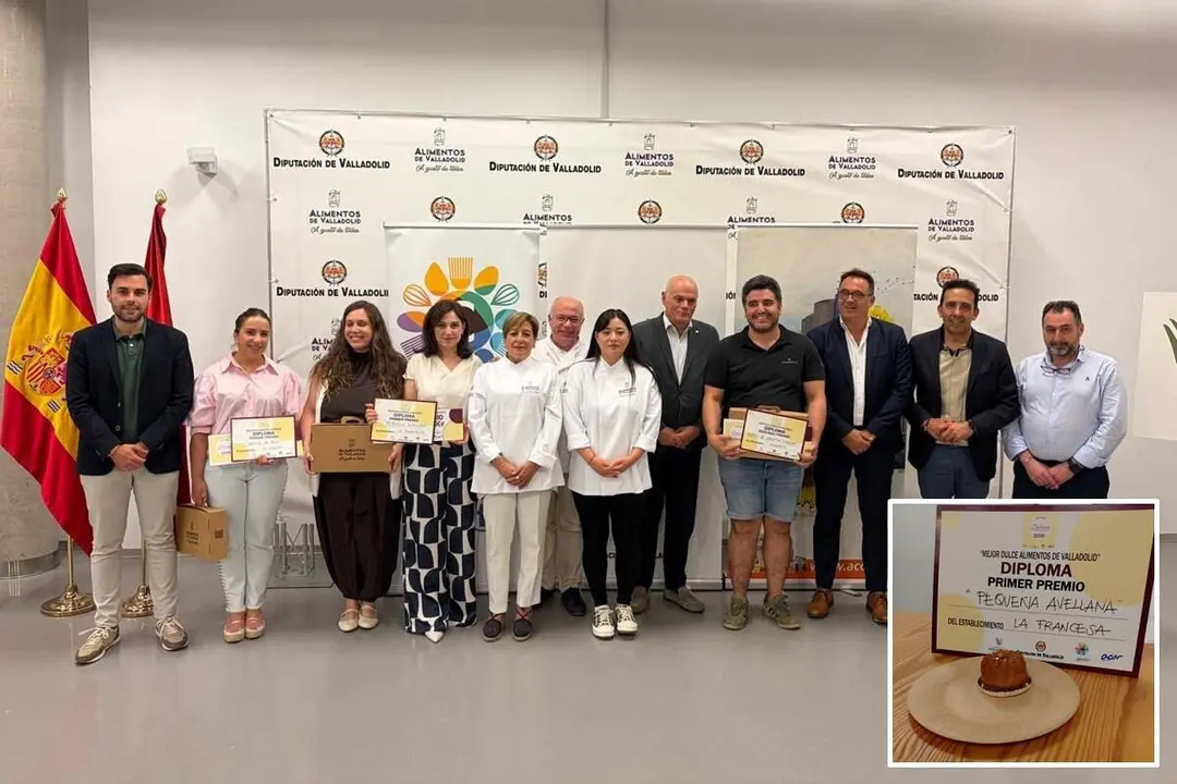 Pequena Avellana Pasteleria La Francesa mejor dulce Dulceria 2026 Diputacion Alimentos Valladolid