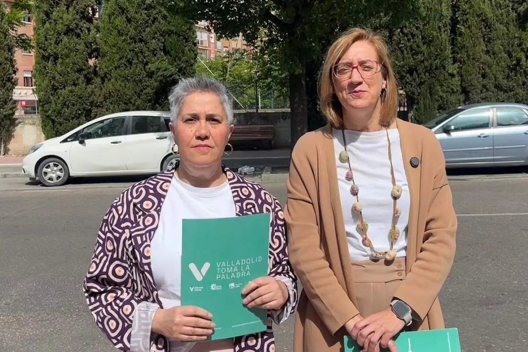 Rocio Anguita y Cristina Colino concejalas Valladolid Toma la Palabra primarias elecciones 2027