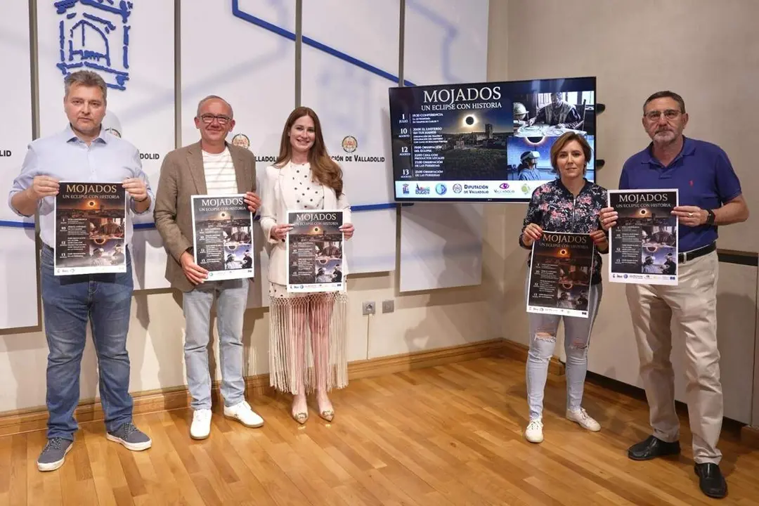 Presentacion programa actividades Mojados eclipse solar agosto Diputacion Valladolid
