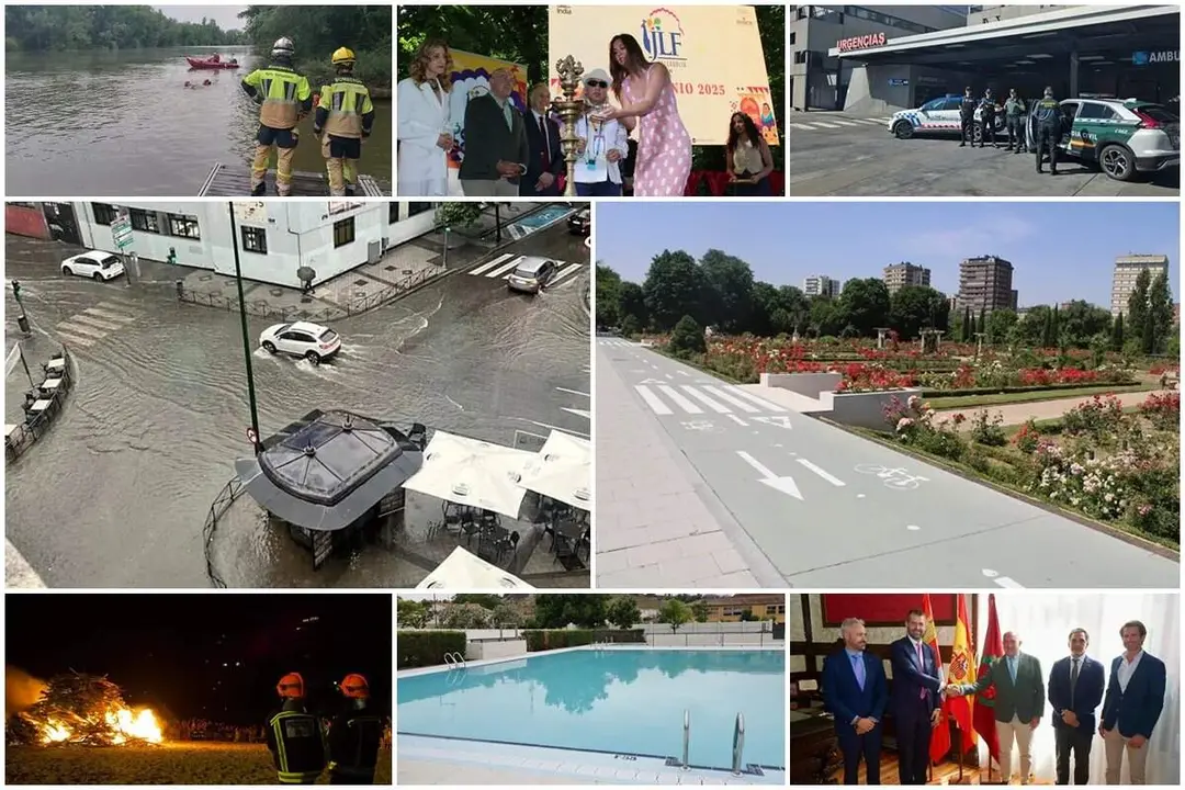 Tal dia como hoy mosaico noticias destacadas Valladolid junio 2025