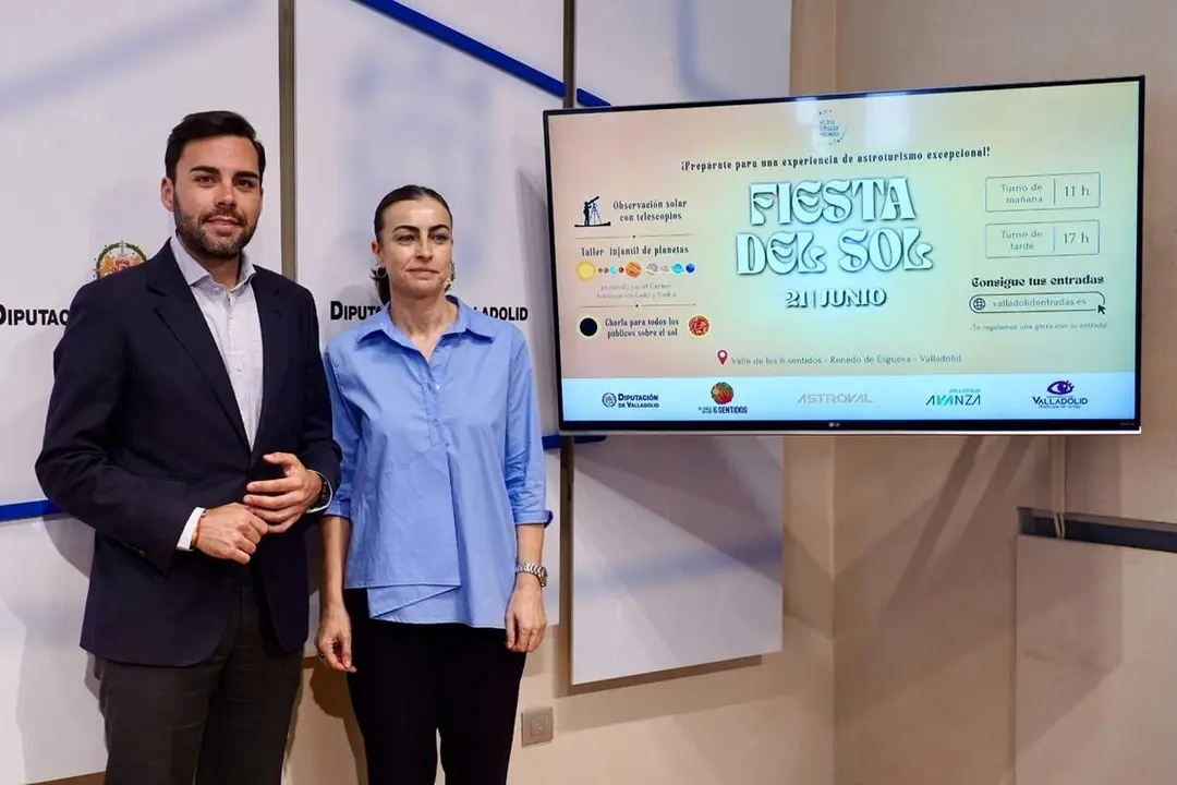 Presentacion Fiesta del Sol Valle de los Seis Sentidos Diputacion Valladolid