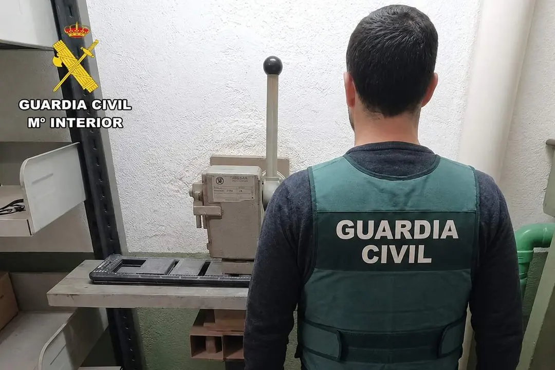 Guardia Civil investigacion taller provincia Valladolid matriculas falsificadas
