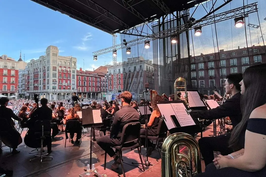 Concierto Gira Plazas Sinfonicas Oscyl Joven Plaza Mayor Valladolid
