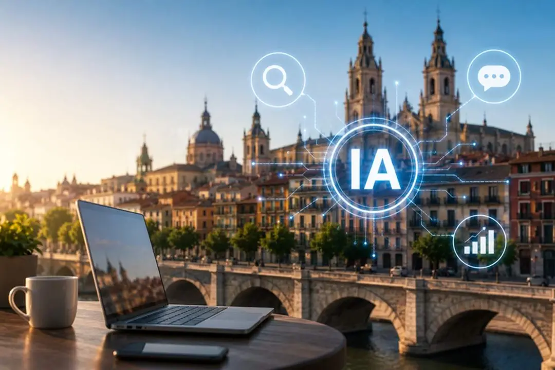 Inteligencia artificial buscadores pymes Valladolid