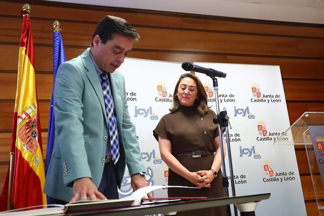 Toma de posesion de Angel Sanchez Direccion General de Incendios Forestales Consejeria Medio Ambiente y Energia