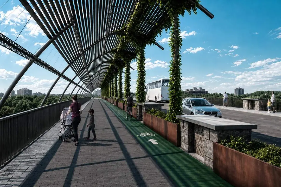 Nuevo proyecto pergola sombra Puente del Poniente Valladolid