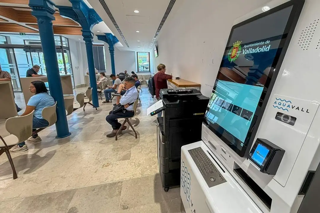 Instalacion seis kioscos electronicos Aquavall tramites ciudadania Ayuntamiento