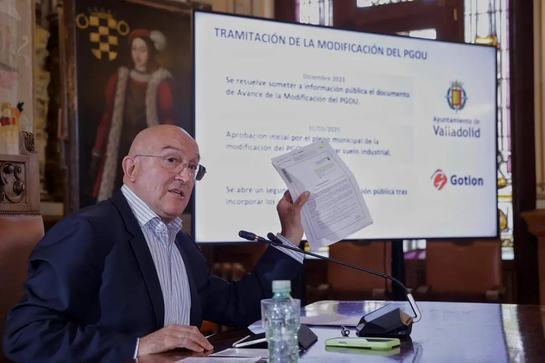 Jesus Julio Carnero rueda prensa proyecto Gotion grupo trabajo Ayuntamiento Valladolid
