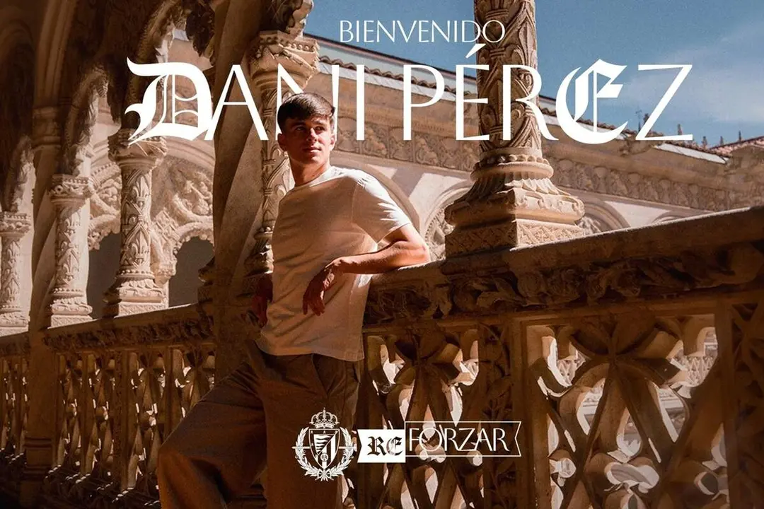 Dani Perez centrocampista segundo fichaje verano Real Valladolid anuncio oficial