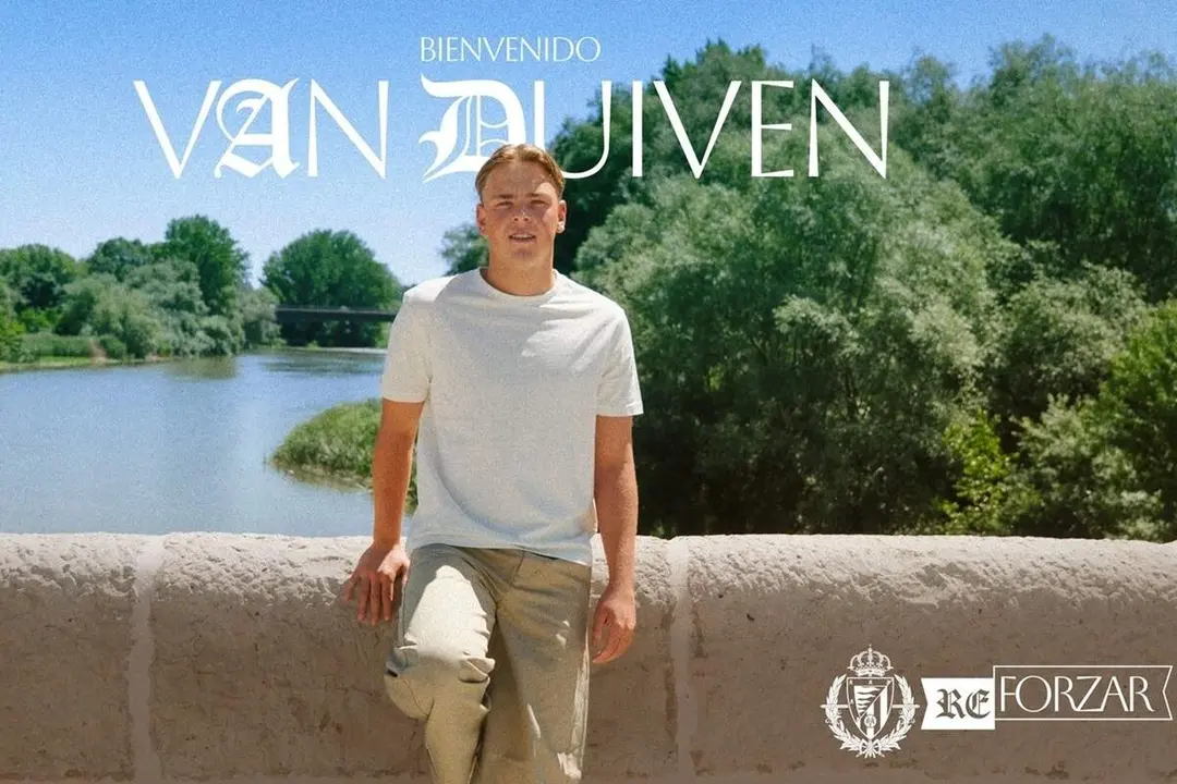 Fichaje Robin van Duiven delantero holandes tres temporadas Real Valladolid