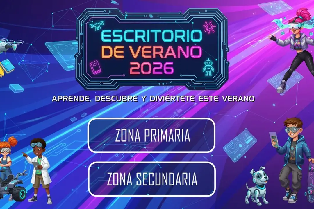Escritorio de verano 2026 actividades estudiantes Educacyl