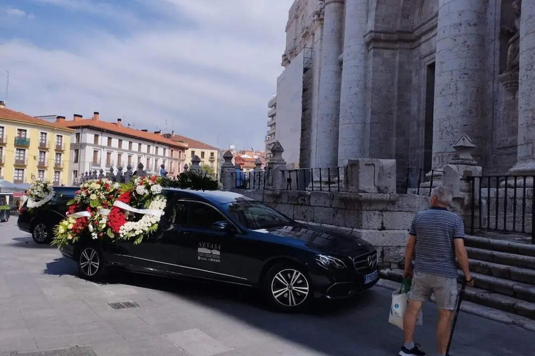 Funeral Ivan Sanz y su familia victimas accidente mortal Herrera de Pisuerga Catedral Valladolid
