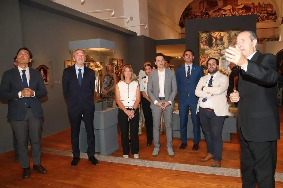 Reapertura Museo de las Ferias de Medina del Campo visita autoridades locales y autonomicas